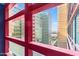 A scenic view of the city seen from a modern balcony of a high-rise apartment at 4808 N 24Th St # 923, Phoenix, AZ 85016
