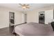 Spacious main bedroom showcasing ensuite bathroom and walk-in closet at 5314 N Las Casitas Pl, Phoenix, AZ 85016