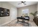 Bright office space with natural light, closet, and desk, perfect for remote work or study at 5724 E Scarlet St, Mesa, AZ 85215
