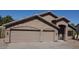 Charming single-Gathering home with a well-manicured lawn, two-car garage, and a beautifully landscaped yard in a peaceful neighborhood at 635 S Lanus Dr, Gilbert, AZ 85296