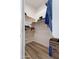 Functional walk-in closet with ample shelving for efficient storage solutions at 635 S Lanus Dr, Gilbert, AZ 85296
