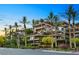 Contemporary condominium with private balconies and lush, mature landscaping at 7117 E Rancho Vista Dr # 3010, Scottsdale, AZ 85251