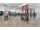 This property has a well-equipped gym with weights, machines, and mirrored walls at 7117 E Rancho Vista Dr # 3010, Scottsdale, AZ 85251