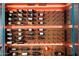Temperature-controlled wine cellar with custom racks showcasing a variety of wines at 7180 E Kierland Blvd # 1116, Scottsdale, AZ 85254