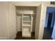 A bright walk-in closet with ample shelving, providing plenty of storage space at 903 W Jacinto Cir, Mesa, AZ 85210