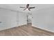 A spacious bedroom with large closets and neutral décor, offering both style and functionality at 13224 N 31St Pl, Phoenix, AZ 85032