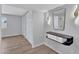 Stylish bedroom area with unique vanity area, closet storage, and neutral décor at 13224 N 31St Pl, Phoenix, AZ 85032