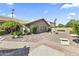 Backyard featuring mature landscaping and a serene space for relaxation and entertaining at 1449 W Sherri Dr, Gilbert, AZ 85233