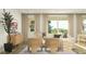 Bright living room featuring modern decor, neutral tones, and ample natural light at 15883 W Winslow Ave, Goodyear, AZ 85338
