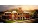 Classic brick fire station with mountain views, showcasing the community's safety services at 20699 W Ridge Rd, Buckeye, AZ 85396