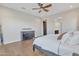Comfortable main bedroom showcasing hardwood floors, a dresser, and neutral paint at 22218 N 28Th St, Phoenix, AZ 85050