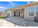 Covered patio and desert landscaping create a beautiful outdoor retreat at 22218 N 28Th St, Phoenix, AZ 85050