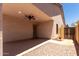 Relaxing covered back patio with ceiling fan for outdoor enjoyment at 2250 E Deer Valley Rd # 96, Phoenix, AZ 85024