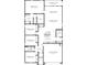 Detailed floor plan showcasing four bedrooms, two bathrooms, open living space, kitchen, and covered patio at 2255 W Sheridan Ave, Apache Junction, AZ 85120