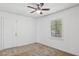 Bedroom featuring carpet flooring and a window for natural lighting at 2636 N Dayton St, Phoenix, AZ 85006