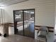 The outdoor patio features a covered space and offers a spot for relaxation and enjoyment at 2656 N 56Th St # C160, Mesa, AZ 85215