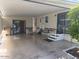 This patio features a covered area with outdoor seating, offering a relaxing space to enjoy the outdoors at 2656 N 56Th St # C160, Mesa, AZ 85215