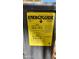 Close-up of an Energy Guide sticker with a SEER rating of 14.3 and a HSPF rating of 7.5 at 400 W Crofton St, Chandler, AZ 85225