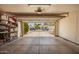 Attached two-car garage with an automatic door opener providing convenient access to the home and neighborhood at 400 W Crofton St, Chandler, AZ 85225