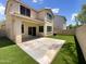 Spacious backyard with an ample patio area perfect for outdoor entertaining at 4229 E Betsy Ln, Gilbert, AZ 85296