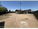 View of the expansive backyard and covered patio at 4425 W Sierra St, Glendale, AZ 85304