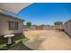 Large backyard featuring ample space and gated perimeter for added security and privacy at 6802 S 47Th St, Phoenix, AZ 85042