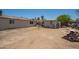 Large, blank canvas backyard offers plenty of potential for landscaping and outdoor activities at 6802 S 47Th St, Phoenix, AZ 85042