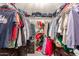 Spacious walk-in closet with custom shelving and ample storage for clothes and accessories at 6802 S 47Th St, Phoenix, AZ 85042