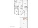 Floor plan featuring the layout of this home including the primary bedroom and laundry closet at 7635 S Taylor Dr, Tempe, AZ 85284