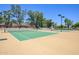 Multiple tennis courts are available for residents of this community, with lush landscaping at 7635 S Taylor Dr, Tempe, AZ 85284