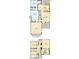Detailed floor plan showcasing the layout of both the first and second floors of the house at 778 W Lowell Dr, San Tan Valley, AZ 85140