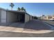 Manufactured home featuring covered parking at 9302 E Broadway Rd # 129, Mesa, AZ 85208