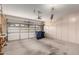 Spacious garage with storage cabinets at 11338 E Contessa St, Mesa, AZ 85207
