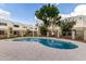 Refreshing community pool with sun deck, set amongst well-maintained residences at 122 S Hardy Dr # 62, Tempe, AZ 85281