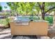 Outdoor stainless steel barbeque and countertop, ideal for al fresco dining at 1367 S Country Club S Dr # 1125, Mesa, AZ 85210
