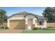 Charming single-story home featuring a two-car garage and desert landscaping at 15600 W Williams St, Goodyear, AZ 85338