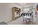 Bright Office with chandelier, large bookshelf, and neutral decor at 1712 E Fairfield St, Mesa, AZ 85203