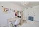 Bright office with chandelier, art, and neutral decor at 1712 E Fairfield St, Mesa, AZ 85203