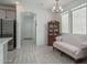Bright living room showcasing open floorplan to kitchen with stainless steel appliances at 1799 N 209Th Ave, Buckeye, AZ 85396