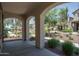 Covered front porch with views of the neighborhood at 1799 N 209Th Ave, Buckeye, AZ 85396