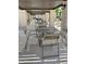 Patio with tables and chairs, perfect for outdoor dining and entertaining at 2635 N El Dorado Pl, Chandler, AZ 85224