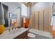 Hall bathroom features a shower-tub combination at 3119 E Bellflower Dr, Gilbert, AZ 85298