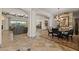 Open-concept home with an expansive dining and living area at 3119 E Bellflower Dr, Gilbert, AZ 85298
