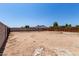 Large, fenced back yard featuring a mostly dirt landscape perfect for customization and outdoor activities at 3408 N 69Th Dr, Phoenix, AZ 85033