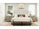 Tranquil bedroom with a neutral color palette, a large bed, and elegant nightstands at 36550 W Maddaloni Ave, Maricopa, AZ 85138
