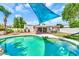 Backyard oasis featuring a shimmering pool and a covered patio at 4601 E Carolina Dr, Phoenix, AZ 85032