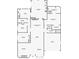 Detailed floor plan showcasing the layout and dimensions of the home's living spaces at 4601 E Carolina Dr, Phoenix, AZ 85032