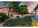 Grassy backyard with mature trees, landscaping, and a serene, private atmosphere at 4618 W Pokeberry Ln, Phoenix, AZ 85083
