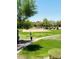 Volleyball court in a lush green common area, fostering an active community lifestyle at 810 E Potter Dr, Phoenix, AZ 85024
