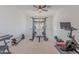 Dedicated exercise room with various fitness equipment, perfect for staying active and healthy at home at 9645 E Ripple Dr, Mesa, AZ 85212